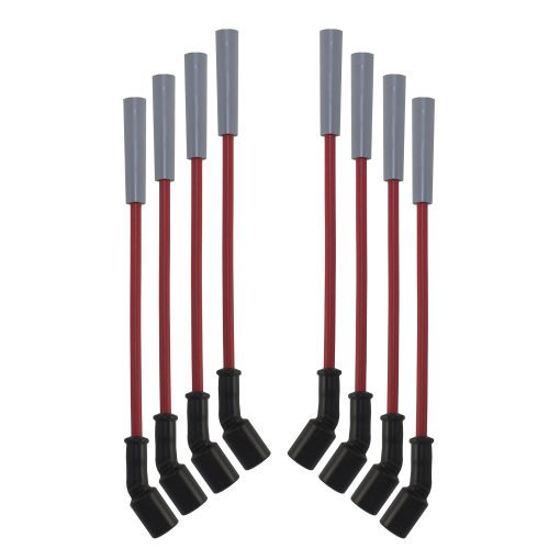 Juego de cables de bujia de rendimiento para camioneta/SUV roja Hinson para GM 4.8L 5.3L 6.0L 6.2L