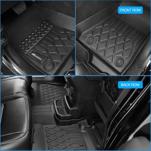 Nilight Tapetes de Piso de TPE para Honda HR-V (HRV) 2023 2024, Tapetes Resistentes a la Intemperie A Medida de Alta Resistencia - Imagen 7