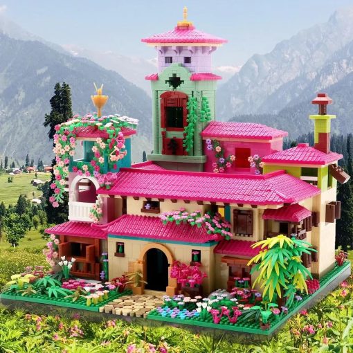 Set de Bloques de Construccion en Miniatura de Casa de Villa Arquitectura JXRLMB Coleccion Creativa de Modelo para Mostrar Juguetes Regalo para Adultos Niñas de 14+ 4100PCS