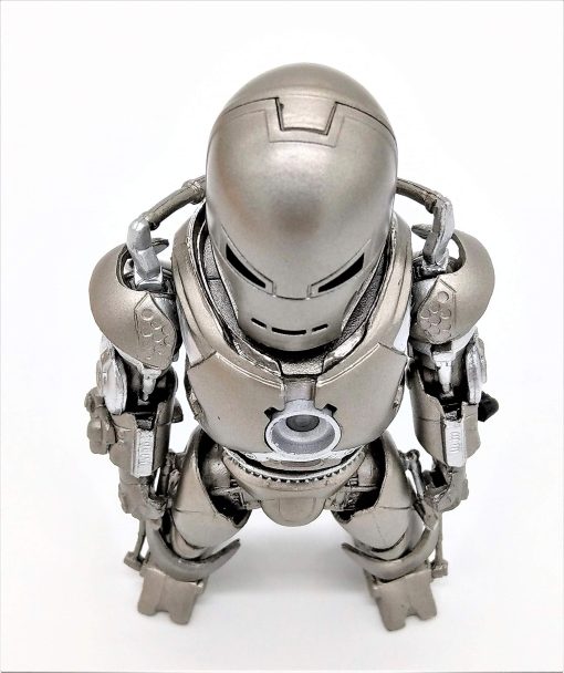Figura de Accion Ironman Mark I Plateado con Reactor Arc LED - ?Ironman en su Forma Original! (Baterias Incluidas) - Imagen 5
