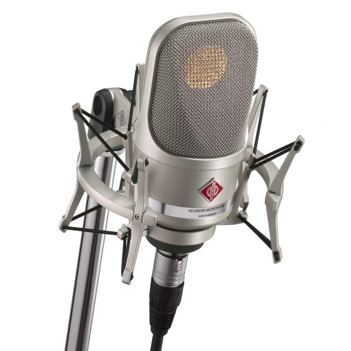 Microfono de condensador Sennheiser Consumer Audio, niquelado, set de estudio (008673)