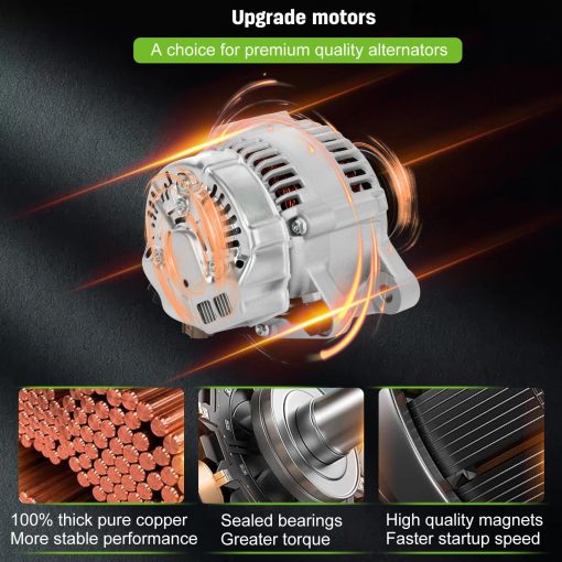 Alternadores SCITOO 11203 Compatible para TOYOTA Auto y Camioneta Ligera Yaris 2006 2007 2008 2009 2010 2011 2012 2013 2014 1.5L - Imagen 5