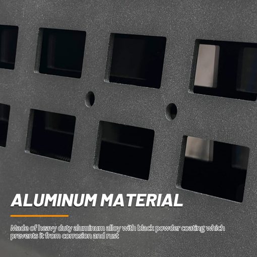Panel de Almacenamiento Molle para Ventana Trasera FURYENGRAVER Kit de Flanco Panel Molle Protector Decorativo para Jeep Wrangler 2018-2022 JL 4 Puertas - Imagen 6