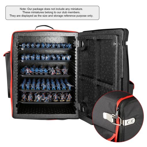 Estuche de Almacenamiento para Miniaturas Jucoci (con 3 PCS Soporte de Espuma) - Imagen 5