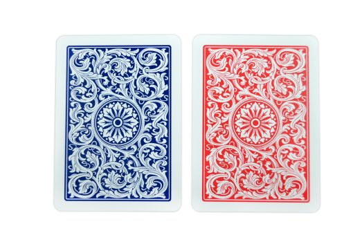 Baraja de Cartas de Plastico 100% Copag 1546 Design, Tamaño Poker (Estandar) Rojo/Azul (indice Regular, 6 Juegos) - Imagen 3