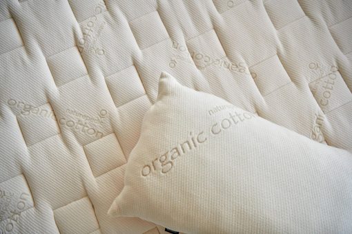 Almohada de latex organico Naturepedic - Almohada de cama estandar con comodidad suave - Almohada de lujo con relleno ajustable para dormir comodo, apoyo lumbar y alivio del dolor de cuello - Imagen 7