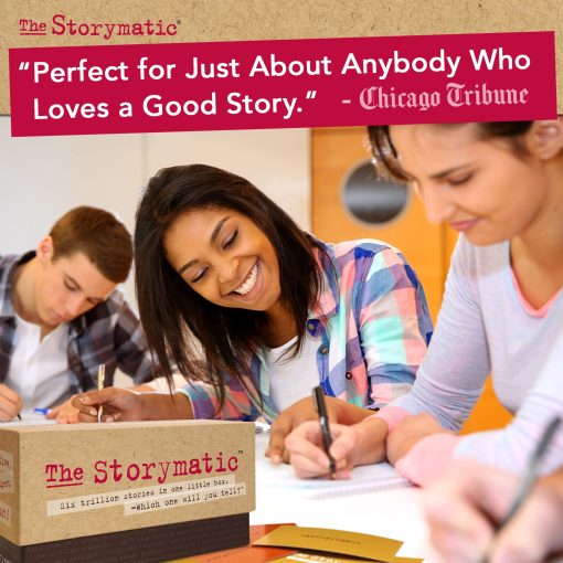 The Storymatic Classic - Juego de cartas creativas y promts de escritura creativa - Cartas de narrador - Herramienta para maestros - Imagen 6