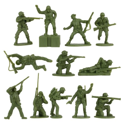 Juego de Soldados de Plastico BMC WW2 Iwo Jima - Isla, Tanques y Soldados 72 piezas - Imagen 3