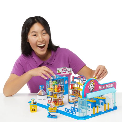 Juego de Juguete 5 Surprise Mini Brands - Mini Mart de ZURU (Serie 4) Coleccionables Exclusivos y Misteriosos - Imagen 5