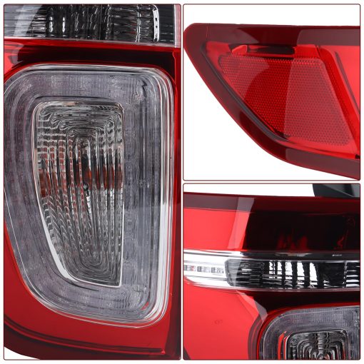Ensamblaje del faro trasero de luz LED compatible con Ford Explorer 2011 2012 2013 2014 2015 Lado del pasajero derecho - Imagen 3