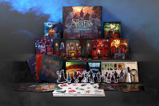 Juego de Mesa The Shivers | Aventura de Misterio Emergente para 2-5 Jugadores | Juego Base | Juego de Fantasia unico para Toda la Familia | Juego de Mesa | Aventura de Rol - Imagen 2