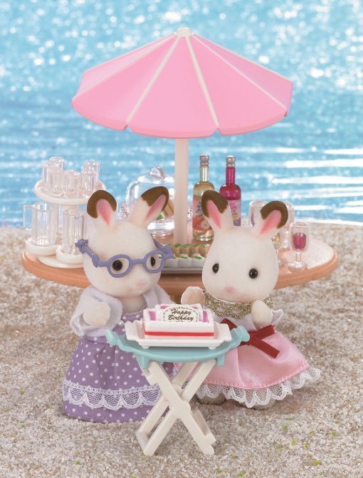 EPOCH Sylvanian Families Seaside Series Seaside Birthday Party - Imagen 4