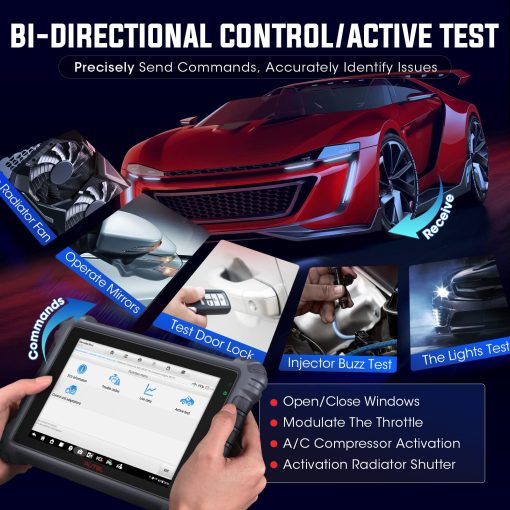 Escaner Autel MaxiCOM MK906 Pro: Actualizacion 2024 de Android 10 de MS906 PRO, Codificacion Avanzada de ECU 36+ Servicios, 3000+ Bidireccionales, Auto Scan 2.0 Actualizacion de MK908S MS906BT MK906BT Trabaja con MV105S/BT506 - Imagen 4