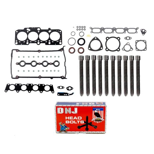 Juego de empaquetadura de culata DNJ HGB800 con kit de pernos de culata para Audi A4 1.8L 1781cc L4 DOHC 1997-2006