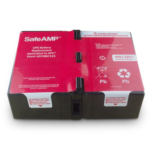 Reemplazo de Bateria SafeAMP UPS 9Ah, 24VDC Compatible con Modelos de UPS de APC BR1000G, BX1350M, BN1350G, BX1000G, BX1300G - Imagen 2