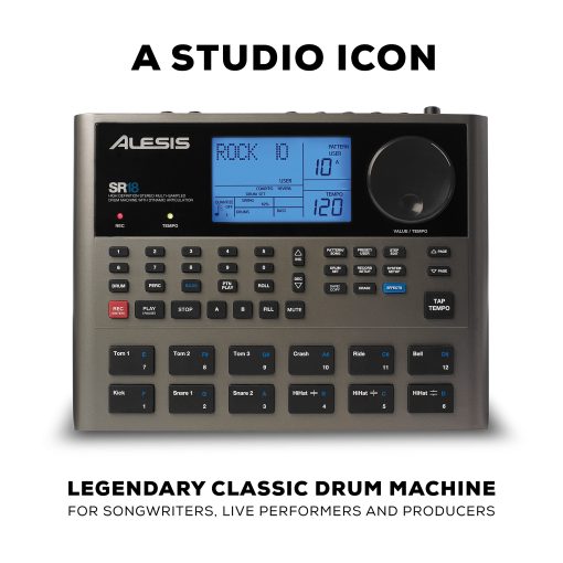 Alesis SR-18 - Drum Machine de Calidad de Estudio con Libreria de Sonido Interna, E/S Impulsada por Rendimiento y Efectos/Procesadores Incorporados - Imagen 2