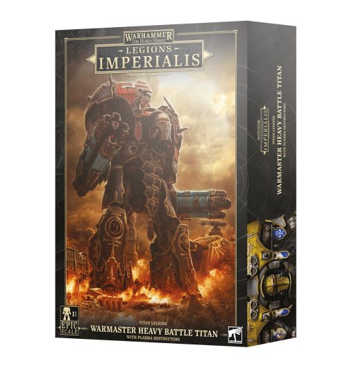 Warhammer Games Workshop Legions Imperialis - Warmaster Heavy Battle Titan con Destructores de Plasma [Escala epica]