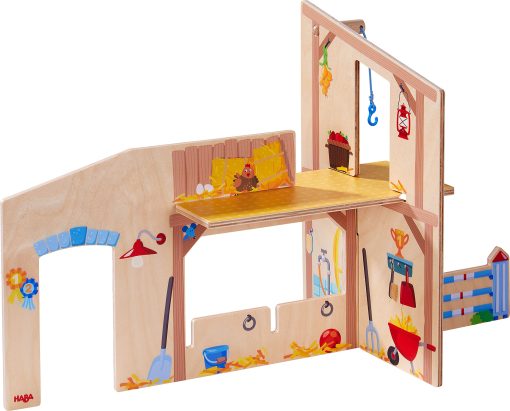 Establo de Equitacion Happy Horse Little Friends de HABA - Imagen 5