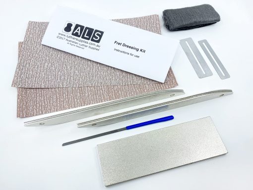 Kit Profesional para el Enderezamiento de Trastes de Guitarra con Instrucciones