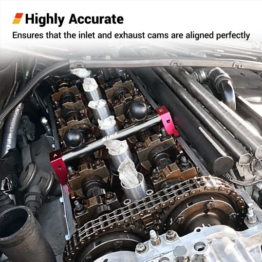 Kit de Herramientas de Alineacion de arboles de Levas para BMW S54 E46 M3 E35 Z3 E85 E86 Z4 (9 Piezas) - Imagen 4