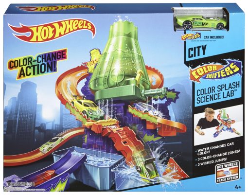 Hot Wheels Color Shifters Color Splash Science Lab Playset - Imagen 3