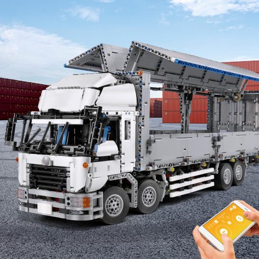Mould King 13139 Kit de Construccion de Camion de Cuerpo de Ala, Conjunto de Bloques de Construccion MOC para Construir, Juguete Regalo para Ninos de 8 anos en adelante / Coleccionistas Adultos (4166 Piezas con Motor/Control Remoto de APP) - Imagen 2