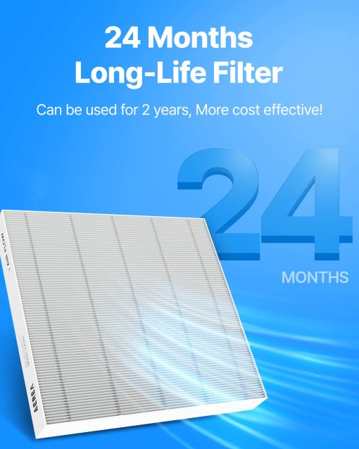 Filtro de habitaculo para vehiculos con una vida util de 2 anos compatible con HYUNDAI/KIA Filtro Premium de grado E12 (240x196x20T) - Imagen 2