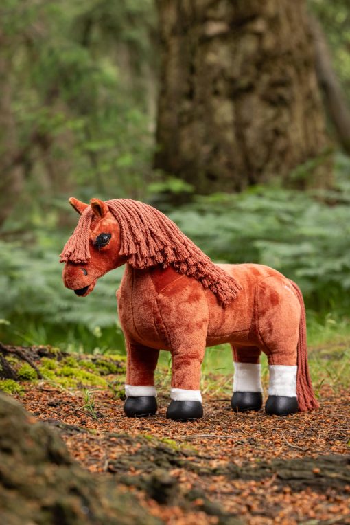 LeMieux Toy Pony Thomas - Pony Tostado Travieso - Pelaje Suave y Crin Trenzable - Juguete Educativo - Apto para 3 años + - Imagen 2