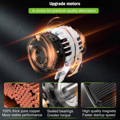 Alternador SCITOO 13943 Compatible con 3.4 Para Chevy Venture, Pontiac Montana 2002-05 y Olds Silhouette - Imagen 4