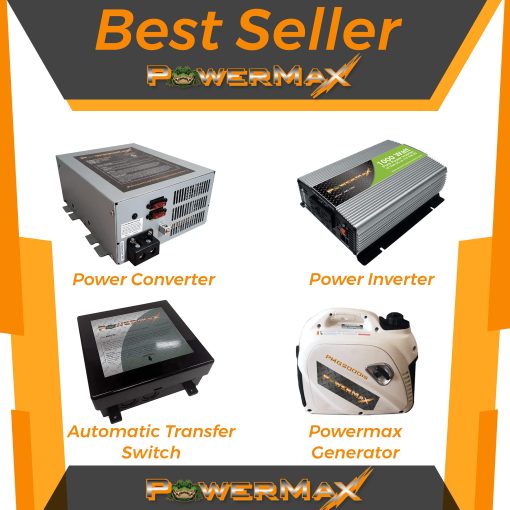 Cargador de Bateria PowerMax PMBC-75 de 75 amperios y 12V con Pinzas - Imagen 6