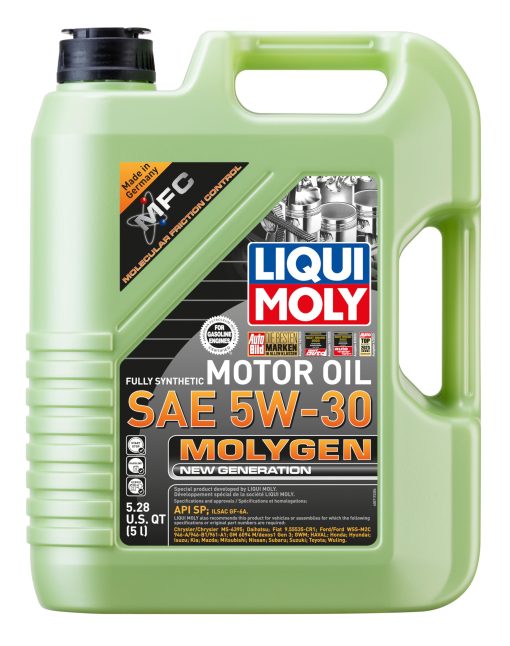 Aceite de Motor Liqui Moly 20228 Molygen Nueva Generacion 5W-30 - 5 Litros