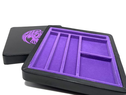 Adventure Box - Bandeja de Dados y Estuche de Almacenamiento con Tapa Magnetica (Cuervo) - Imagen 2