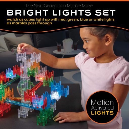 MindWare Q-BA-Maze Bright Lights - Juego de Laberinto de Canicas STEM - Recomendado para Ninos y Ninas de 6 anos en Adelante - Regalo Educativo - Imagen 2
