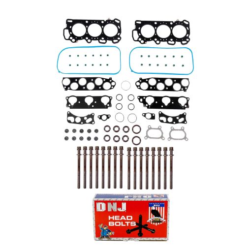 Juego de empaques de culata DNJ HGB285 con kit de pernos de culata para Honda Accord 3.0L 2997cc V6 SOHC Gas Engine 2003-2007