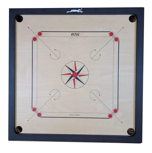 Juego de Mesa Carrom STAG Hobby con Monedas y Striker - Imagen 2