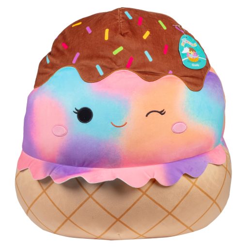 Squishmallows Original 20-Inch Jumbo Glady The Rainbow Ice Cream - Peluche Oficial de Jazwares - Juguetes de Peluche Coleccionables, Suaves y Esponjosos - Agrega a tu Escuadron - Regalo para Niños, Niñas y Niños