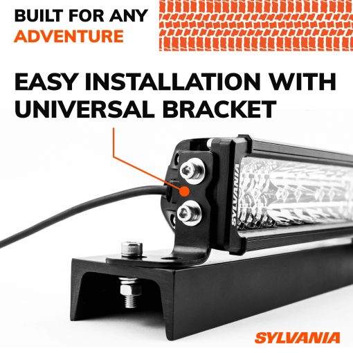 Barra de Luz LED SYLVANIA Ultra de 40 pulgadas | Garantia limitada de por vida | Luz Combo de 15120 lumenes crudos | Luz de trabajo impermeable de calidad para todoterreno, camion, tractor, bote, ATV, UTV, SUV, 4x4 - Imagen 6