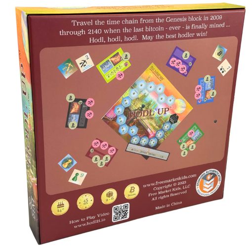Hold Up: Un Divertido Juego de Estrategia con Tematica de Bitcoin | Facil de Aprender - 15 Minutos | Rapido de Jugar - 45 Minutos | Edades 14+ - Imagen 2