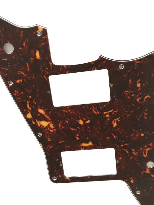 Golpeador para guitarra Fano Standard JM6 Humbucker (4 capas, Marron Tortuga) - Imagen 3