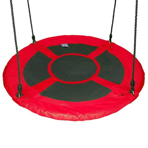 Columpio Gigante de Nido con Cuerda de Red para arbol de Alta Resistencia Facil de Instalar para Ninos Adultos al Aire Libre Jardin Trasero 100 cm/60 cm