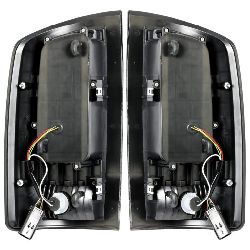 HECASA Conjunto de Luces Traseras LED Compatibles con Dodge Ram 1500 2500 3500 2002-2006 Barra de Tubo LED Lampara de Freno Trasera de Señal de Vuelta Faros Traseros Lente Ahumado Carcasa Negra Izquierda y Derecha - Imagen 7