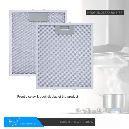 Filtro de campana extractora W10169961A actualizado, Filtro de ventilacion para estufa, Compatible con Whirlpool, Ikea, Kitchen Aid, Jenn Air, Filtro de grasa de malla de aluminio para campana de cocina de 10.5x12 pulgadas, Filtros de campana para cocina, Filtro de ventilacion 3PCS - Imagen 2