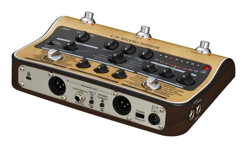 Zoom AC-3 Acoustic Creator, DI Acustico con Restauracion de Tono, Modelado Acustico, 9 efectos, Compresion, Afinador, Reverb, Ecualizador y Anti-Feedback - Imagen 4