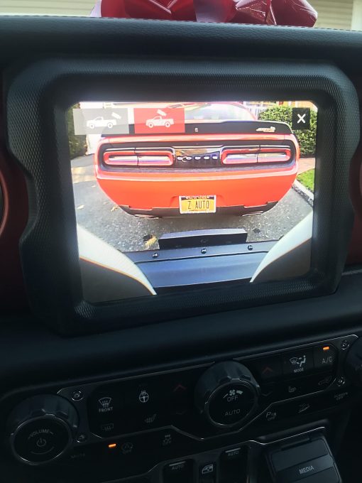 Kit de camara delantera montada en la parrilla de Z Automotive para Jeep Gladiator 2020 - 2021 JT - Perfecto para el camino o estacionamiento - Facil de instalar - Imagen 5