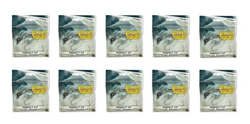 Dragon Shield 100 Fundas Transparentes de Carga Lateral de Tamano Estandar (10 Paquetes) - Imagen 2