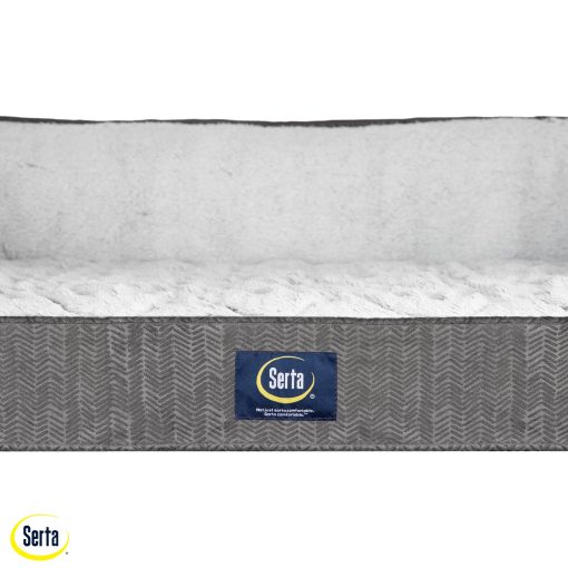 Cama para Perros Serta Ortopedica con Cojin Acolchado - Gris Pizarra (Grande) - Imagen 7