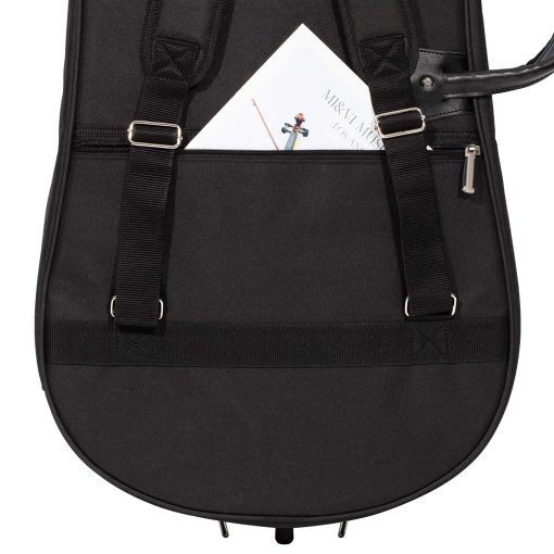 Estuche Blando para Violonchelo MI&VI CB-5001 (Tamano 1/8) Con Multiples Bolsillos y Correas de Mochila Ajustables | Acolchado de 12 mm de Grosor | Impermeable | Forro no Abrasivo - MIVI Music - Imagen 5