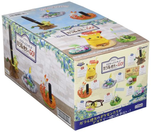 Set de 8 Figuras de Escritorio Re-Ment Pok?mon DesQ GO! Region de Galar