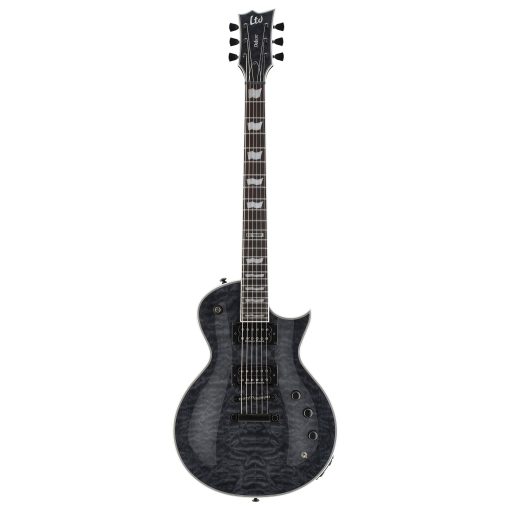 Guitarra Electrica ESP LTD EC-1000 Piezo, See Thru Black - Imagen 2