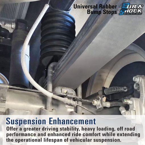 Tope de goma modular universal DuraSHOCK para suspension delantera y trasera de camiones y RV, mejora de suspension - Imagen 4